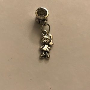 Little Girl Dangle Charm